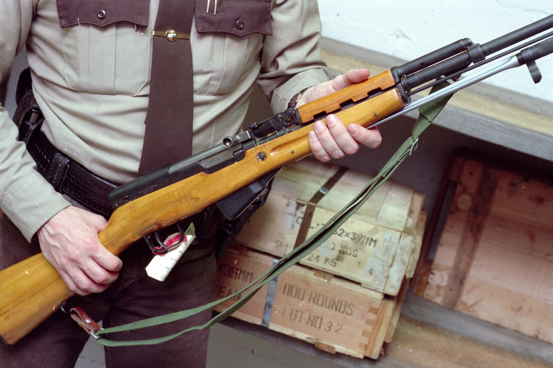 Freeman-owned rifle